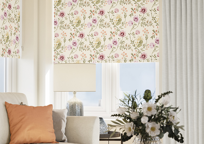 Longmoor, Pink Carnation - Twist&Fit Roller Blind - Image 5